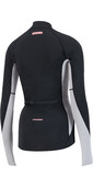 2021 Prolimit Womens Quick Dry Long Sleeve SUP Top 14700 - Black / Light grey